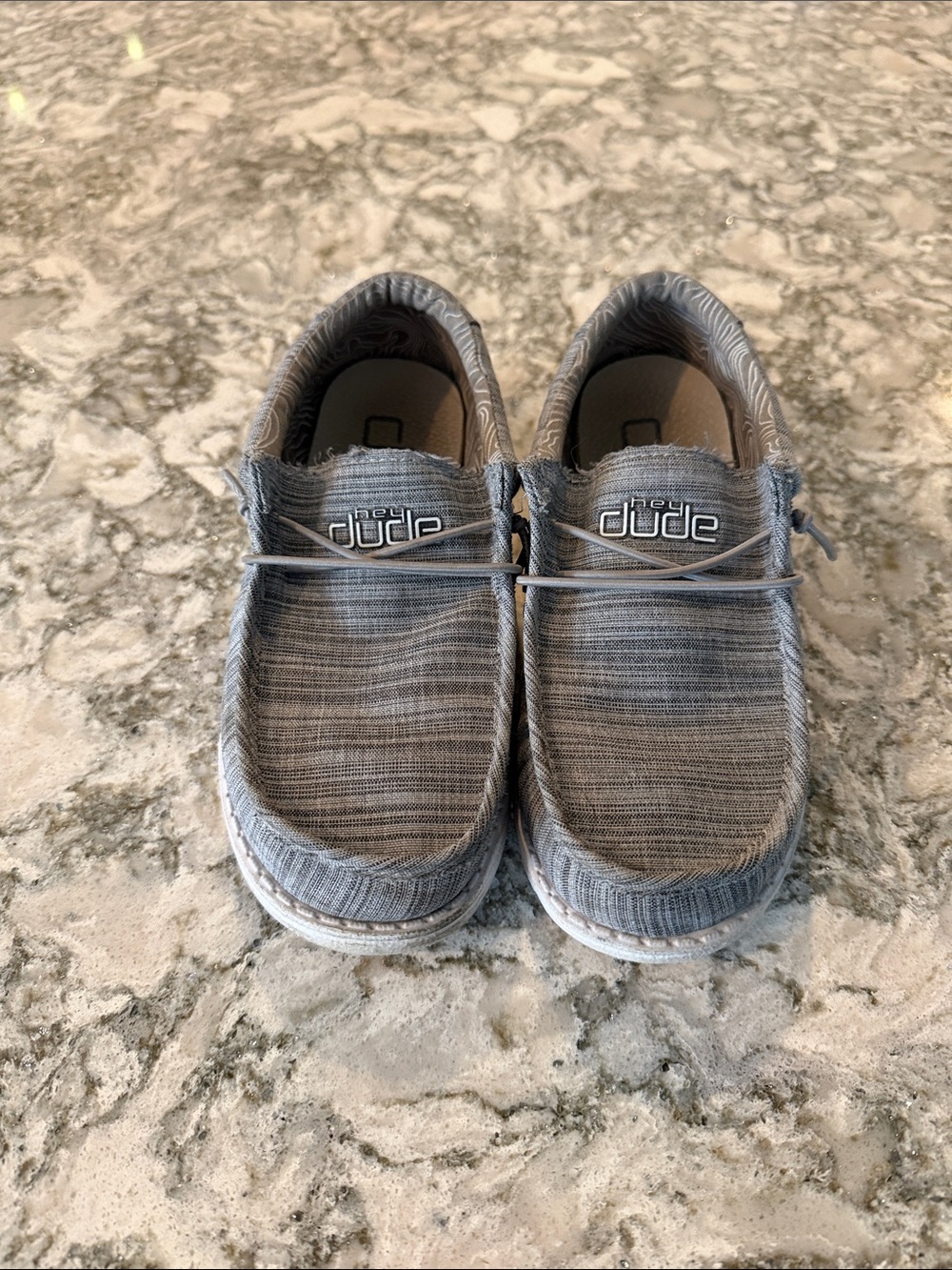 Hey Dude Kids Slip-On Shoes in Gray